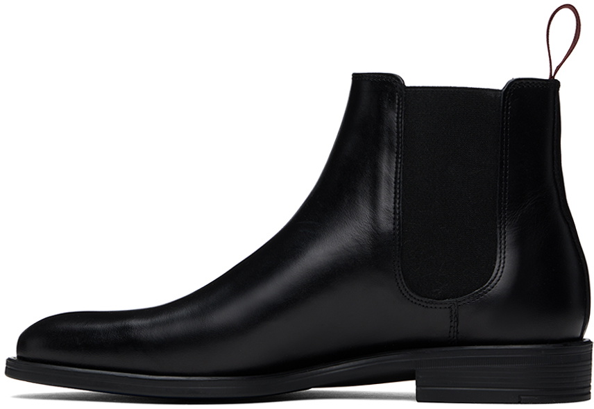 PS by Paul Smith Black Leather Cedric Boots