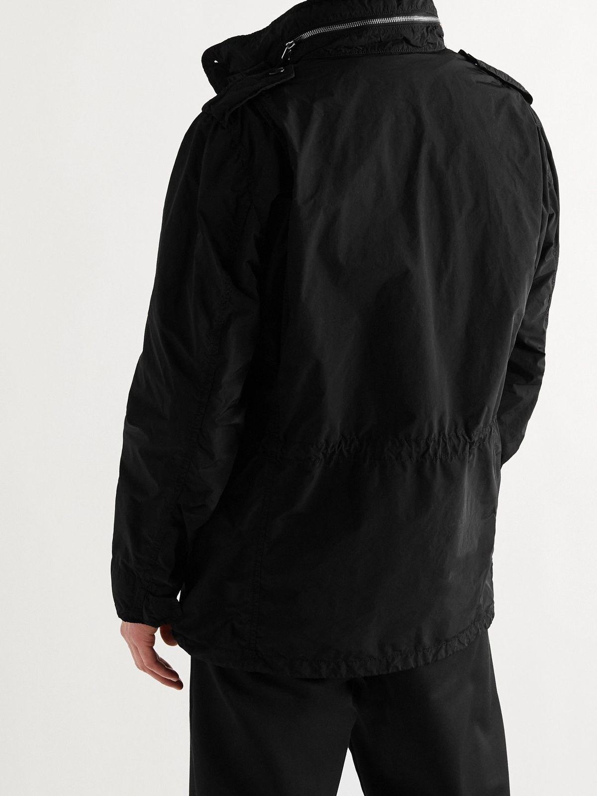 Hooded Field Jacket - Black