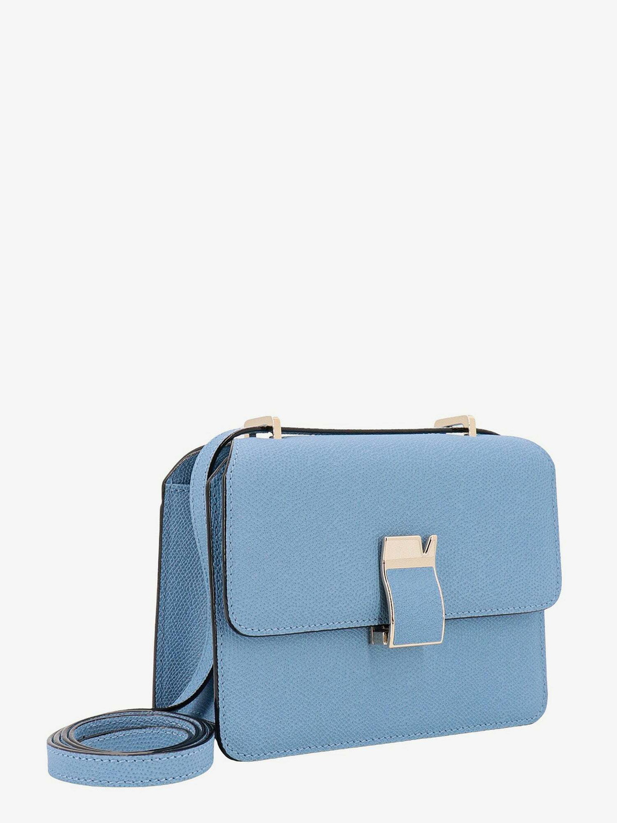 Valextra Shoulder Bag Blue Womens Valextra