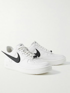 Nike - AMBUSH Air Force 1 Rubber-Trimmed Leather Sneakers - White