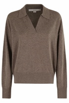 REMAIN Birger Christensen Knit Polo Sweater
