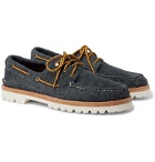 Sperry - Authentic Original Brushed-Suede Boat Shoes - Gray