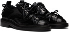 Simone Rocha Black Multi-Lace Cutout Brogues
