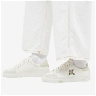 Axel Arigato Clean 180 Heart Bird Sneakers in White/Beige