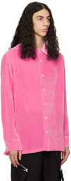 Jacquemus Pink Le Papier 'La Chemise Tombolo' Shirt