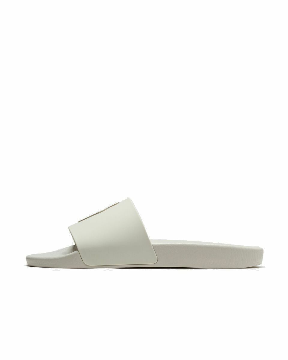 Photo: Polo Ralph Lauren Polo Slide Sandals White - Mens - Sandals & Slides