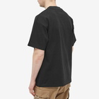 F/CE. Men's Mesh Pocket T-Shirt in Black