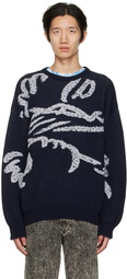 Carne Bollente Navy Romeo & Julio Sweater