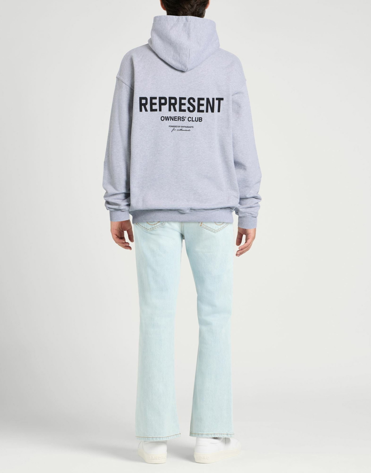 Represent Mens Sweatshirt in Grey