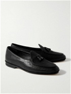 Rubinacci - Marphy Tasselled Leather Loafers - Black