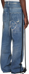 Ann Demeulemeester Blue Olan 5 Pocket High-Comfort Jeans