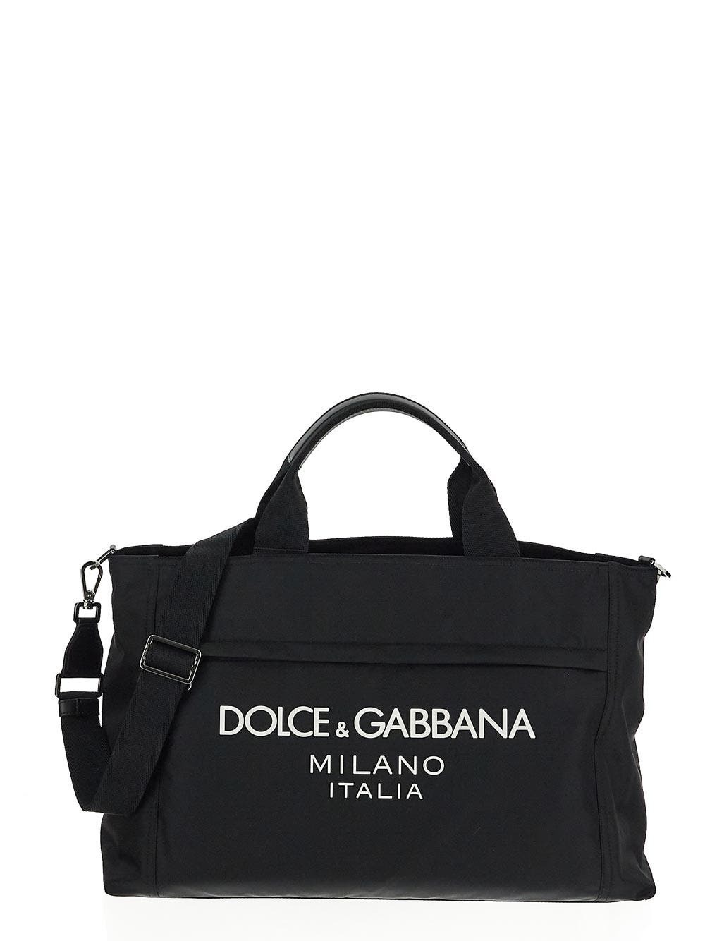 Photo: Dolce & Gabbana Logo Duffle Bag