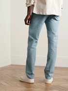 Incotex - Slim-Fit Tricochino Trousers - Blue