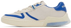 Coach 1941 Off-White & Blue Citysole Court Sneakers