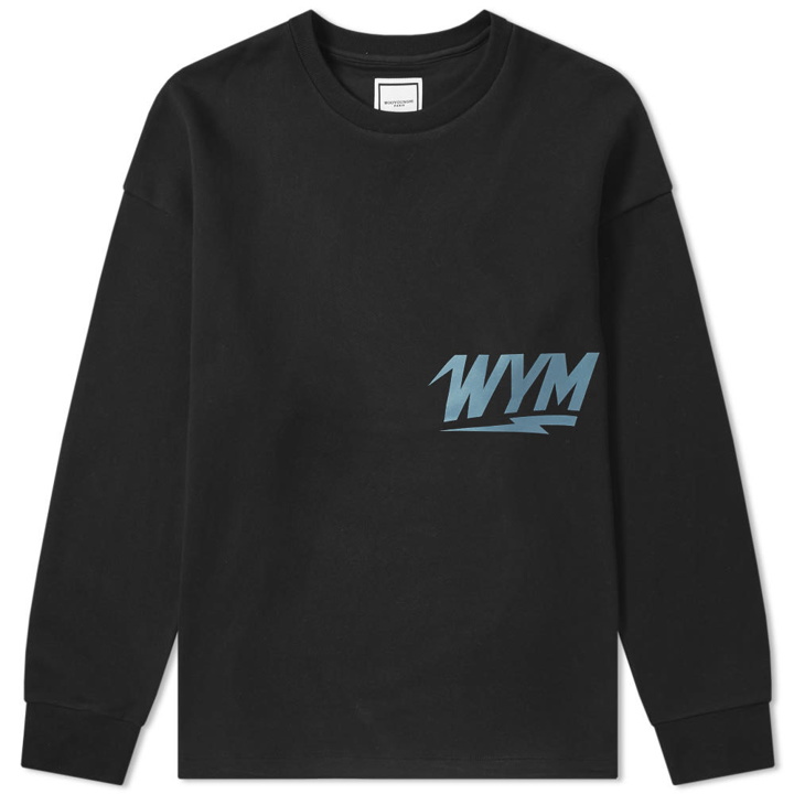 Photo: Wooyoungmi WYM Reflective Logo Crew Sweat