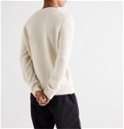 Moncler Genius - Logo-Appliquéd Virgin Wool Sweater - White