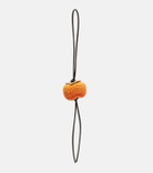 JW Anderson Persimmon crochet bag charm