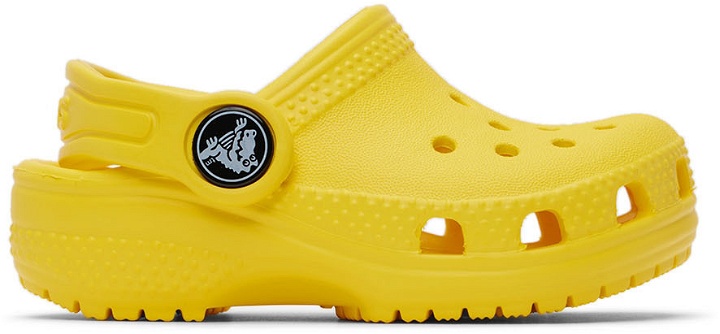 Photo: Crocs Baby Yellow Classic Clogs