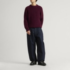 Barbour Men's Scottish Made Donegal Crew END. Exclusive in Merlot