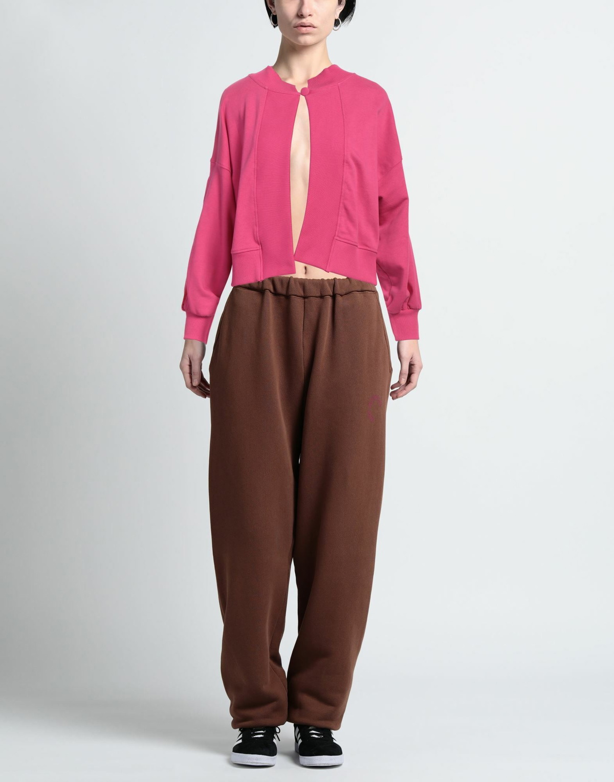 Jijil Womens Sweatshirt in Fuchsia