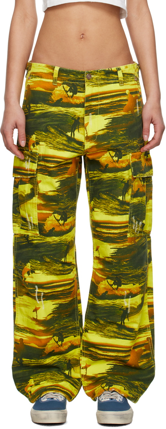 ERL Multicolor Printed Trousers