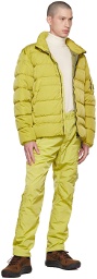 C.P. Company Yellow Eco-Chrome Down Jacket
