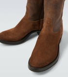 RRL Suede and leather cowboy boots