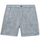 Onia - Moe Linen Shorts - Blue