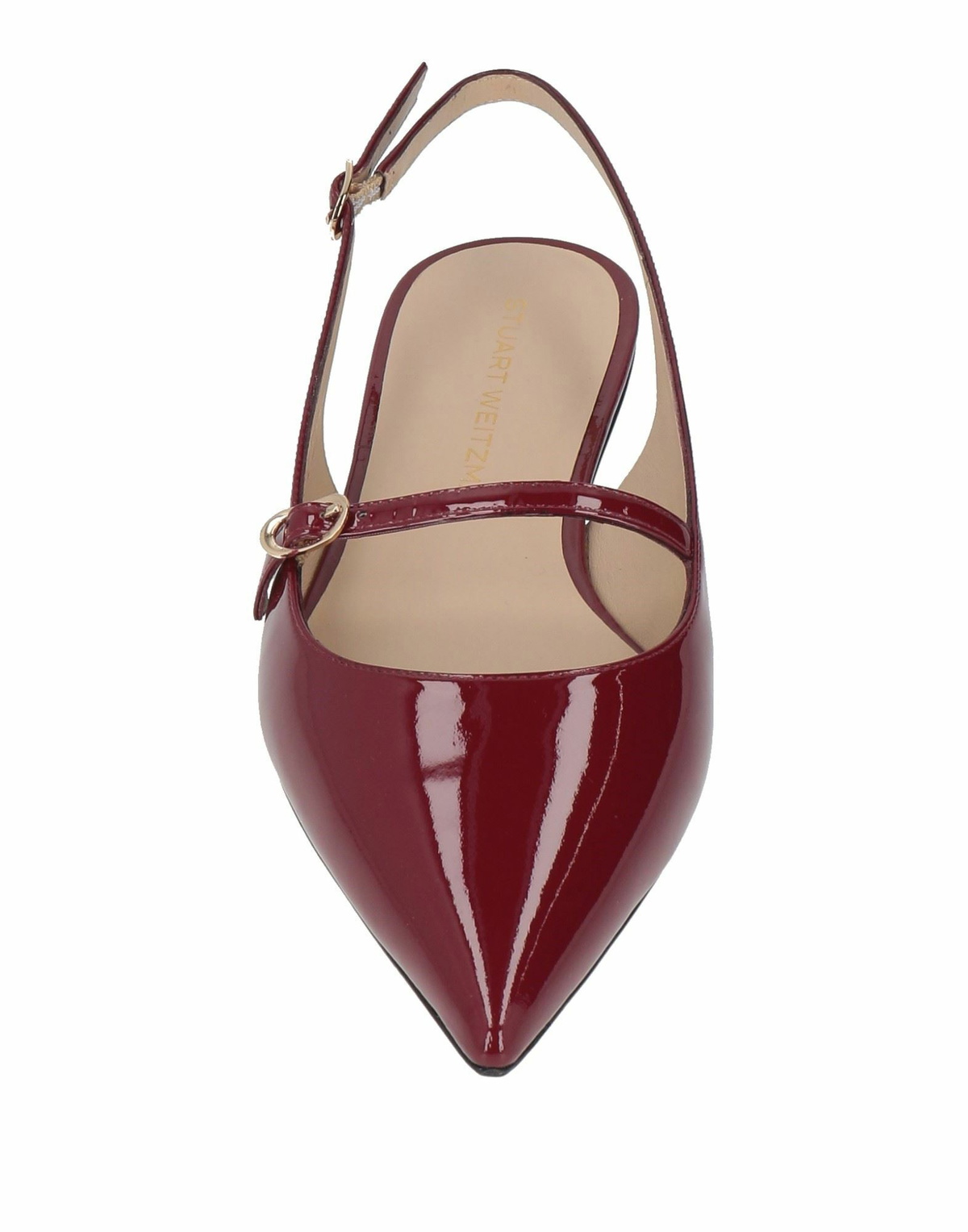 Stuart Weitzman Womens Ballet flats Burgundy