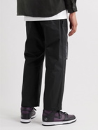 Neighborhood - Baker Straight-Leg Cotton and Nylon-Blend Twill Trousers - Black