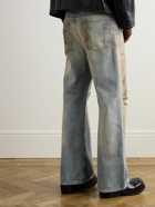 Acne Studios - Wide-Leg Distressed Jeans - Blue