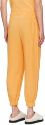 HOMME PLISSÉ ISSEY MIYAKE Orange Monthly Color June Trousers