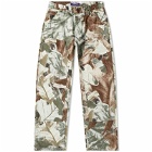 Fucking Awesome Men's Leaf Double Knee Pant in Multi