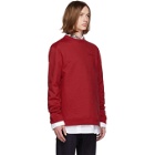 Raf Simons Red Head Sweatshirt