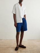 Polo Ralph Lauren - Wide-Leg Cotton-Woven Shorts - Blue