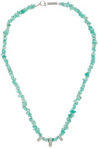 Isabel Marant Blue Pepite Necklace