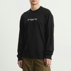MASTERMIND WORLD Men's "I Do Not Care" Long Sleeve T-Shirt in Black
