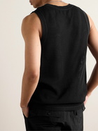 Rag & Bone - Payton Open-Knit Cotton Tank Top - Black