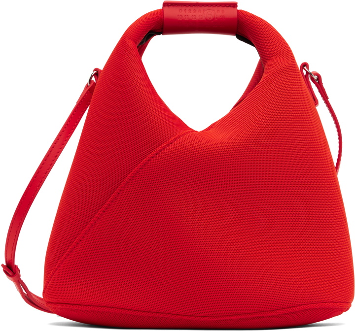 Photo: MM6 Maison Margiela Orange Mesh Crossbody Bag