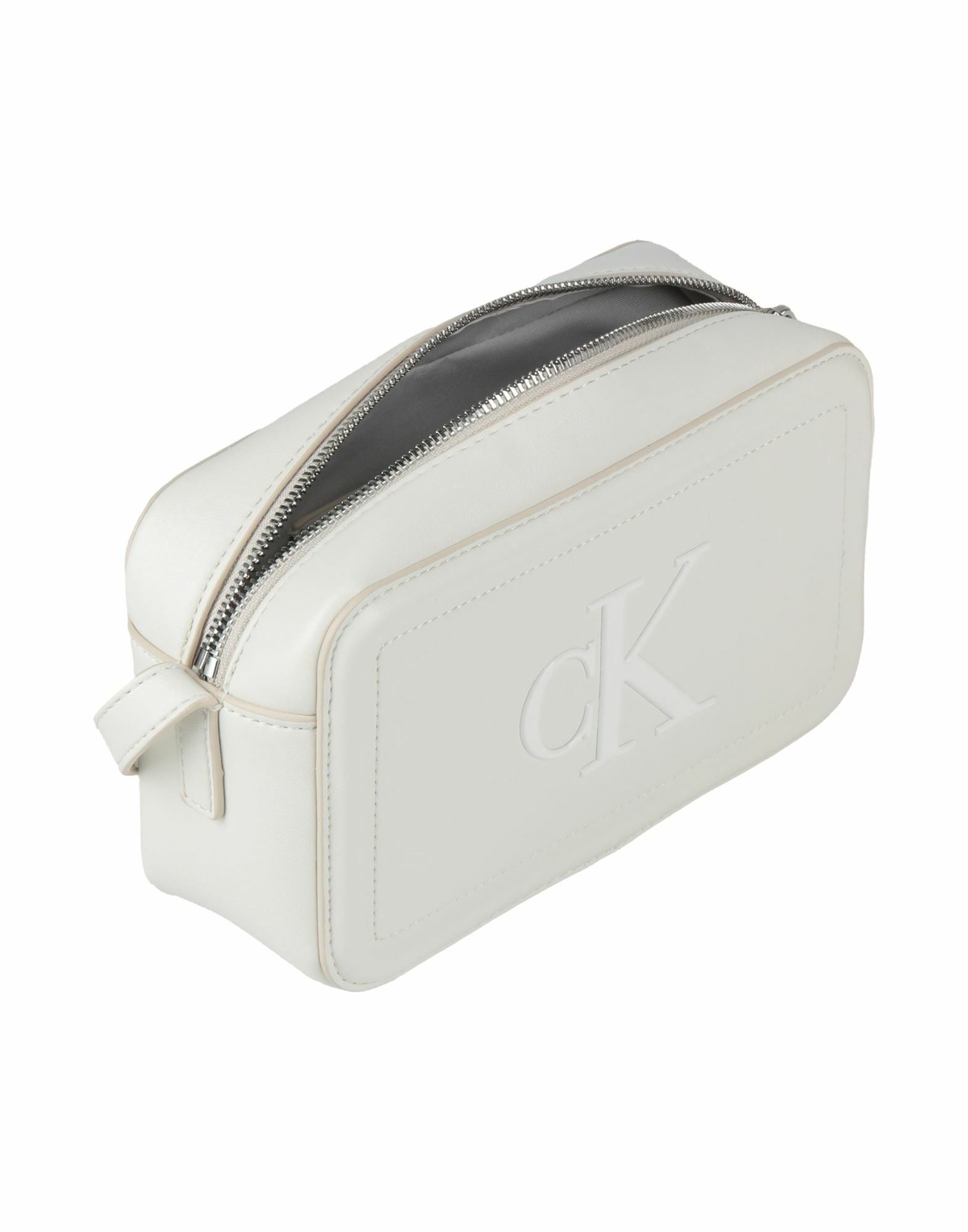 Calvin Klein Womens Cross-body bag in Off white