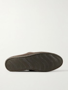 Stòffa - Suede Slippers - Brown