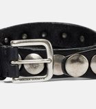 Golden Goose - Trinidad studded leather belt