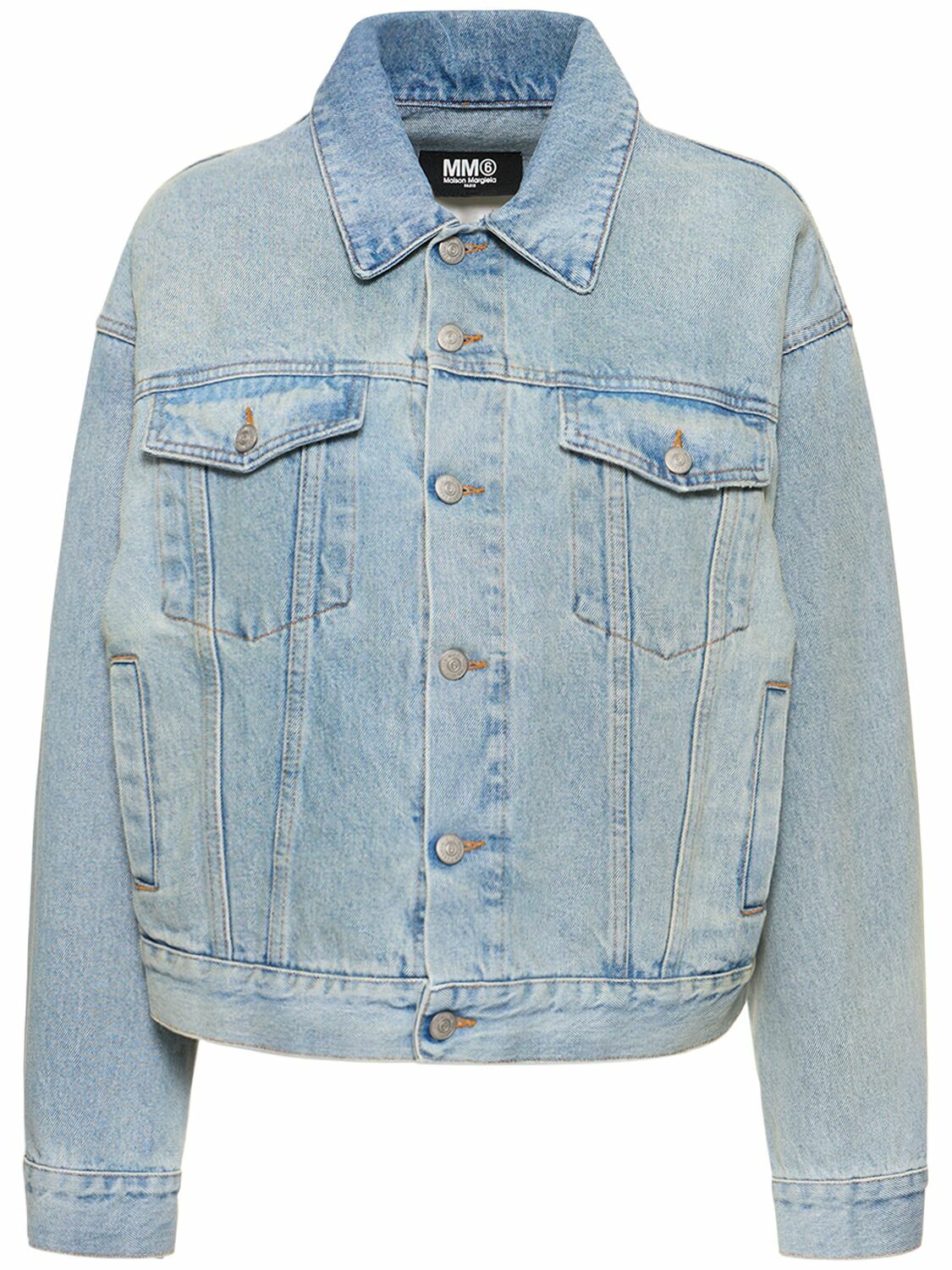 MM6 MAISON MARGIELA - Cotton Denim Jacket MM6 Maison Margiela