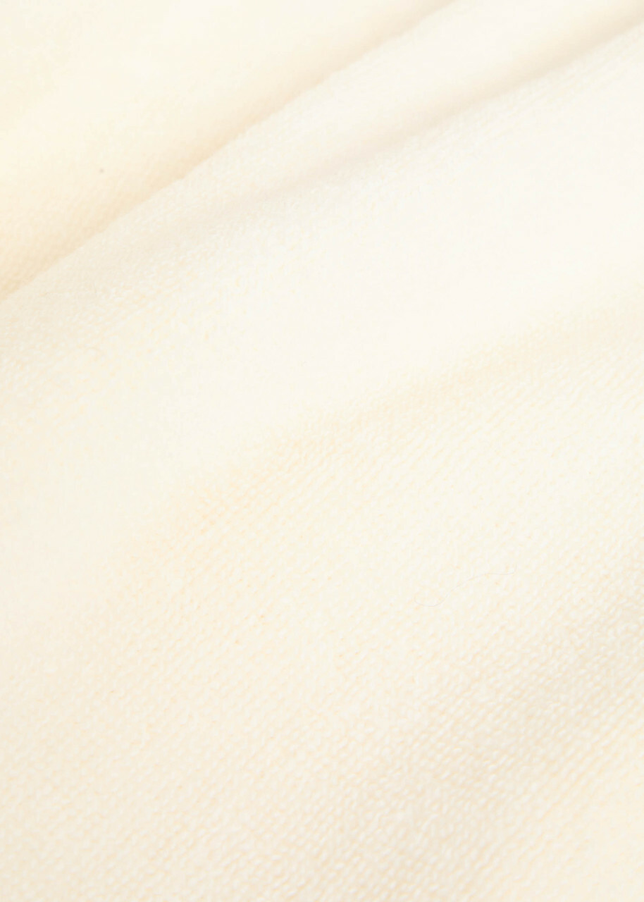 Lisa Marie Fernandez Hooded Terry Beach Tunic Cream