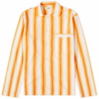 Tekla Fabrics Sleep Shirt in Orange Marquee