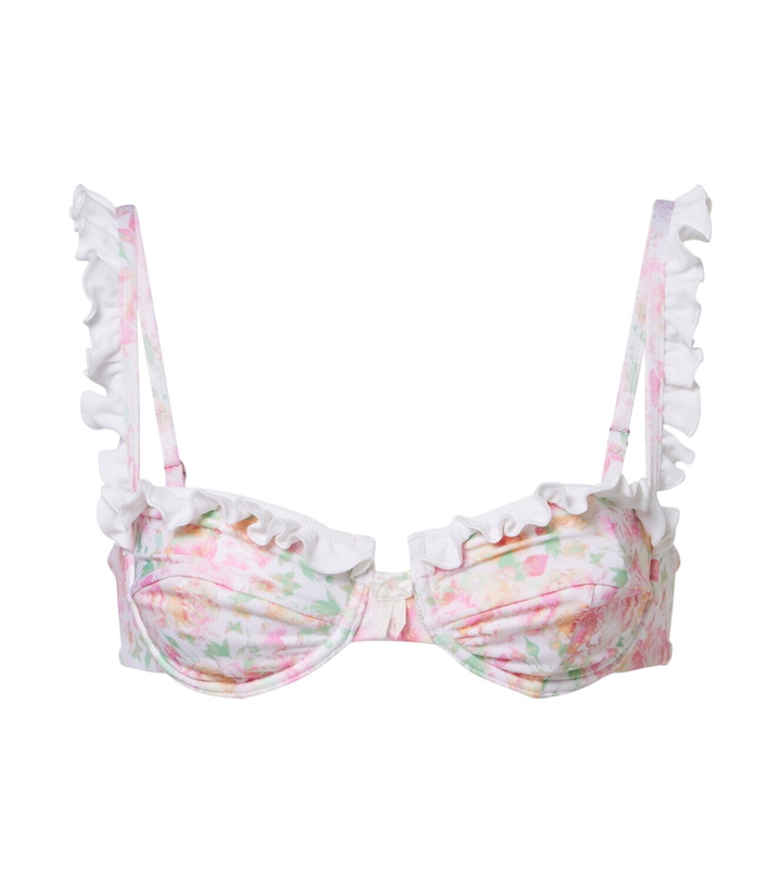 Photo: Bananhot Jena floral ruffled bikini top