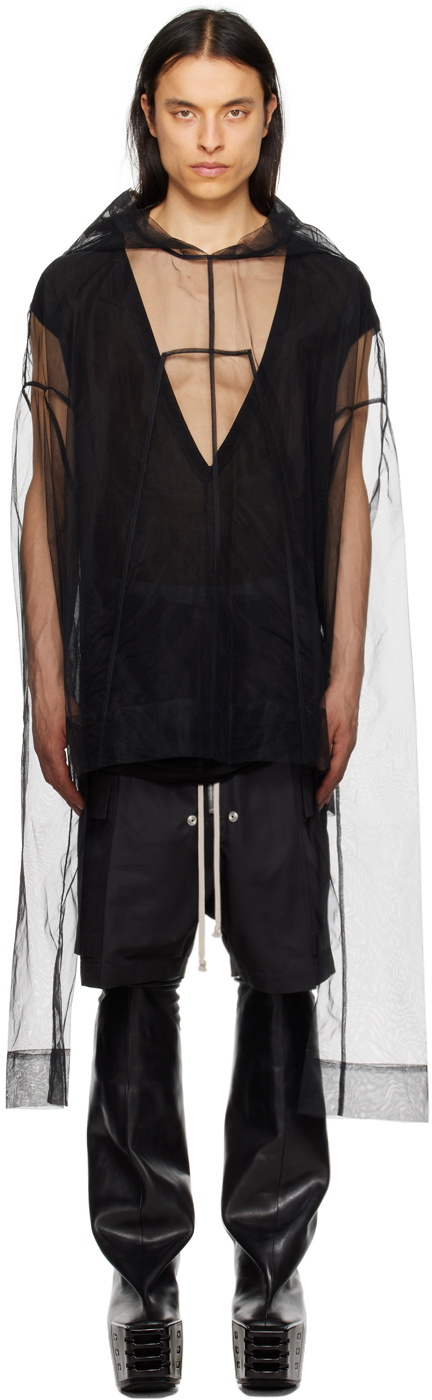 Rick Owens Black Flyproof Jacket Rick Owens