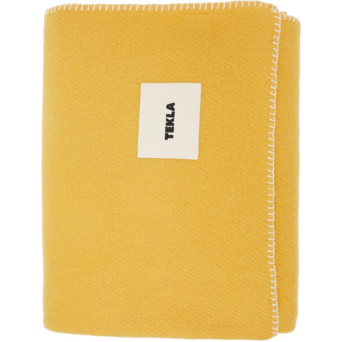 Photo: Tekla Yellow Pure New Wool Blanket