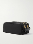 TOM FORD - Leather-Trimmed Shell Wash Bag