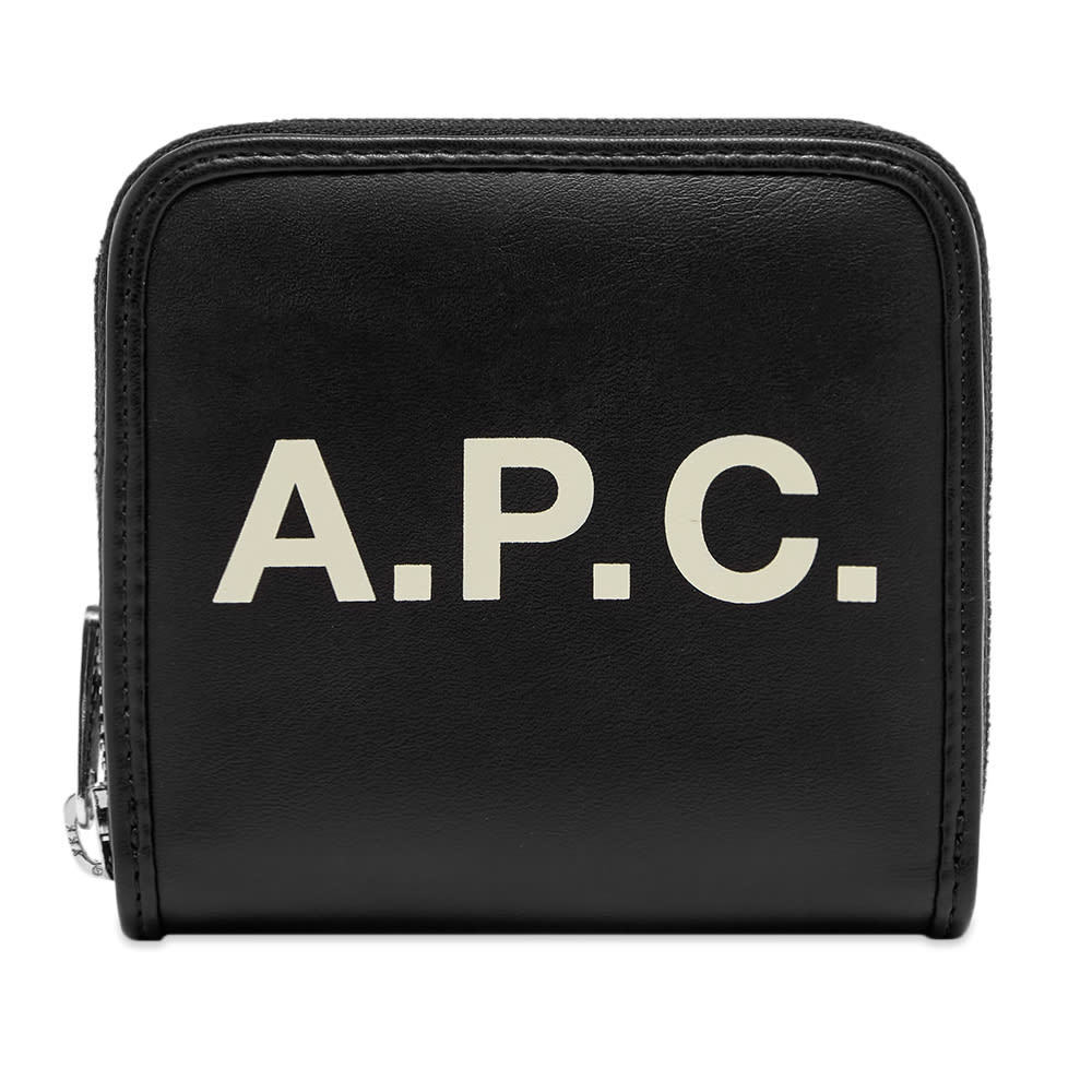 A.P.C. Morgan Logo Zip Wallet A.P.C.